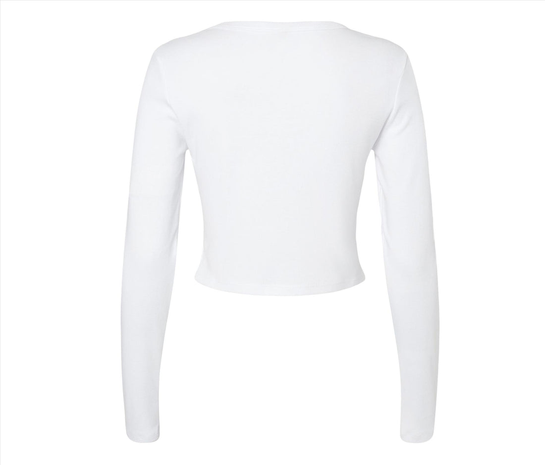 Bella + Canvas Women's Micro Rib Long Sleeve Baby T-shirt