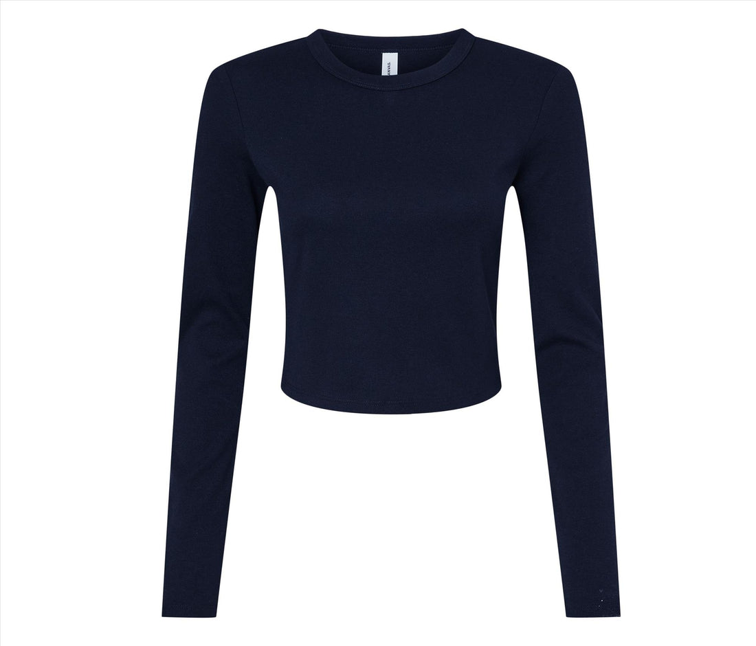 Bella + Canvas Women's Micro Rib Long Sleeve Baby T-shirt