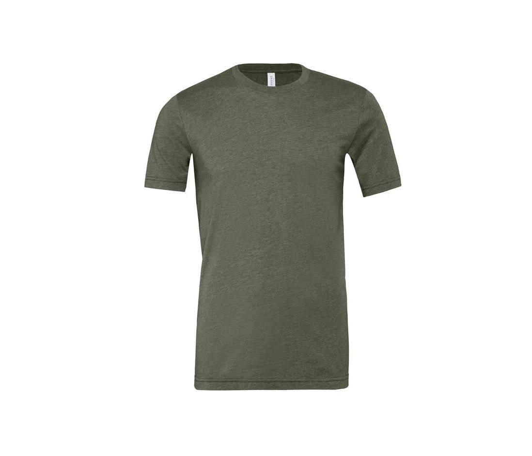 Bella + Canvas Unisex Heather Cvc Short Sleeve T-shirt