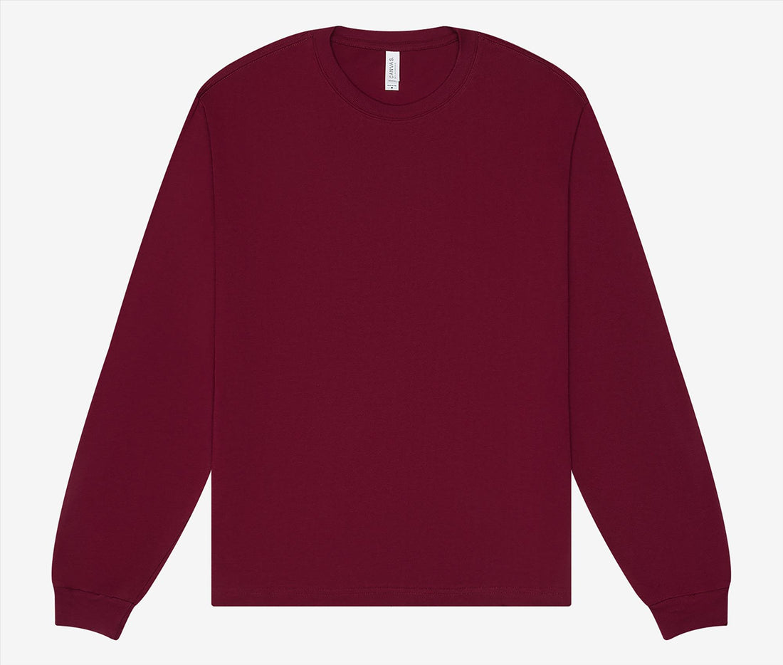 Bella + Canvas Unisex Heavy Boxy Long Sleeve T-shirt
