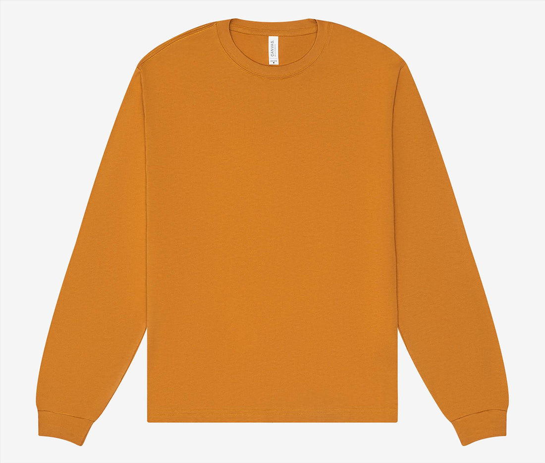 Bella + Canvas Unisex Heavy Boxy Long Sleeve T-shirt
