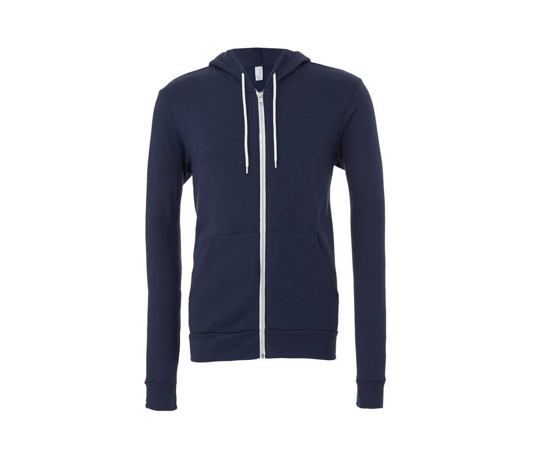 Bella + Canvas Unisex Fleece Full-zip Hoodie