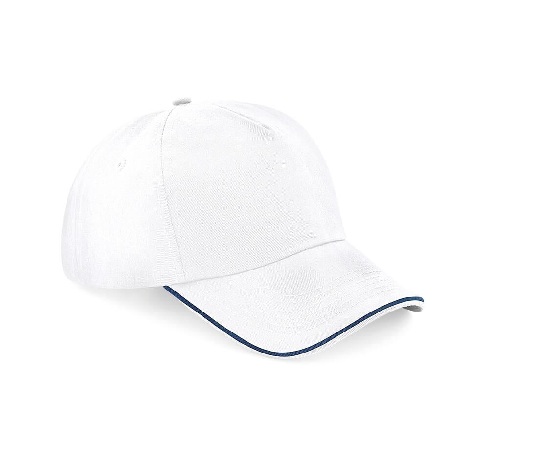 Beechfield Authentic 5 Panel Cap - Piped Peak