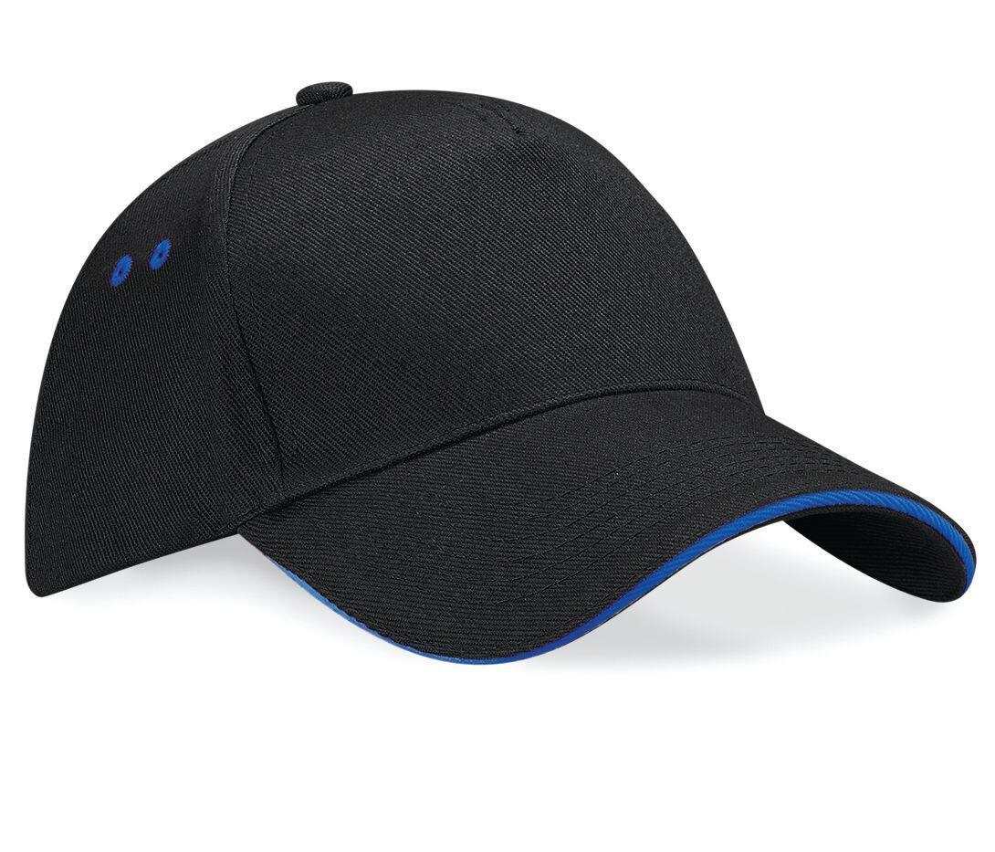 Beechfield Ultimate 5 Panel Cap Sandwich Peak