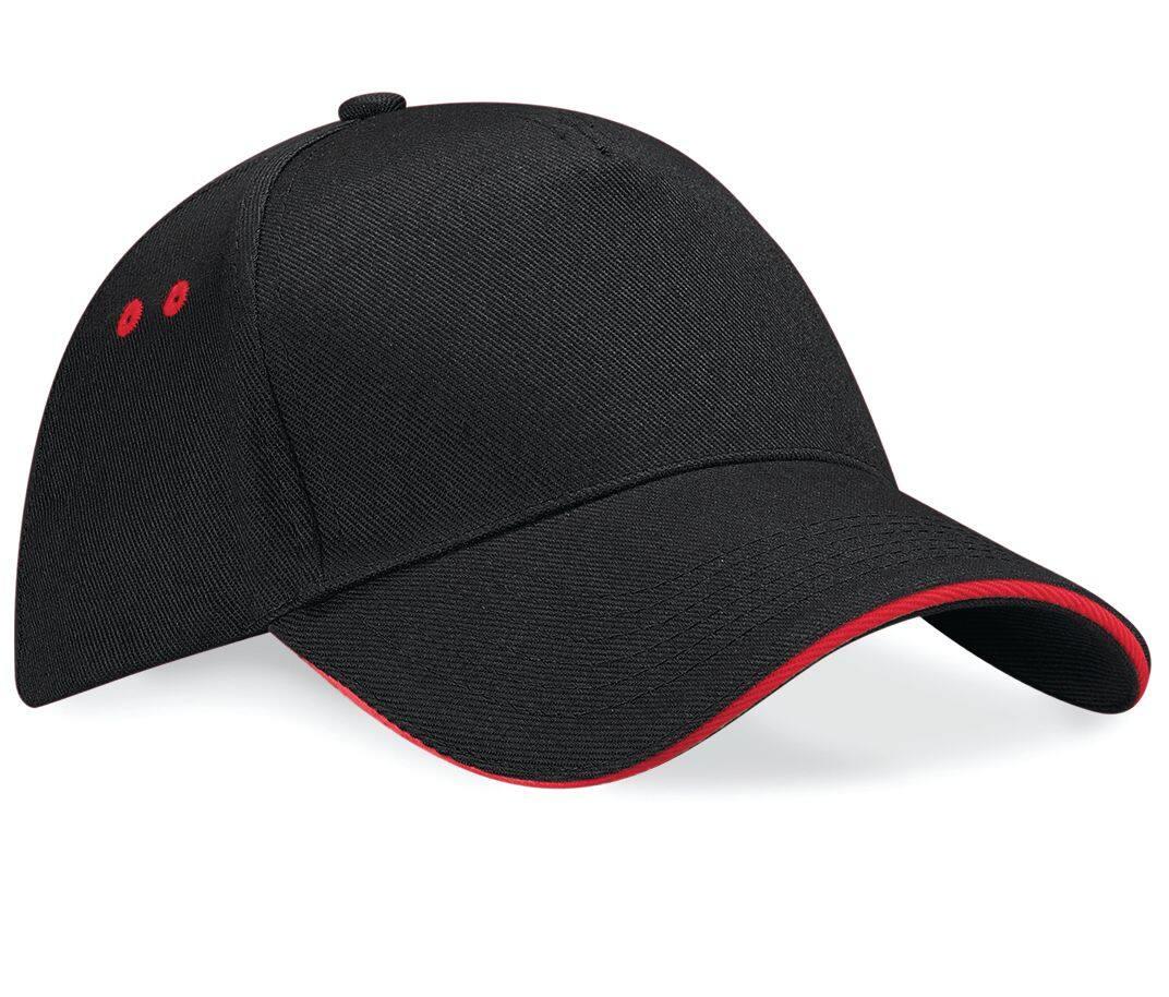 Beechfield Ultimate 5 Panel Cap Sandwich Peak