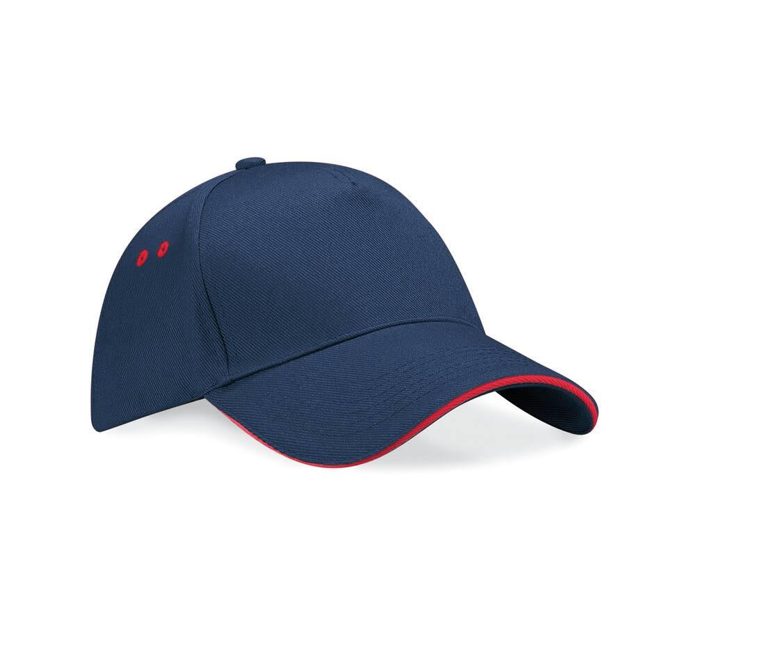 Beechfield Ultimate 5 Panel Cap Sandwich Peak