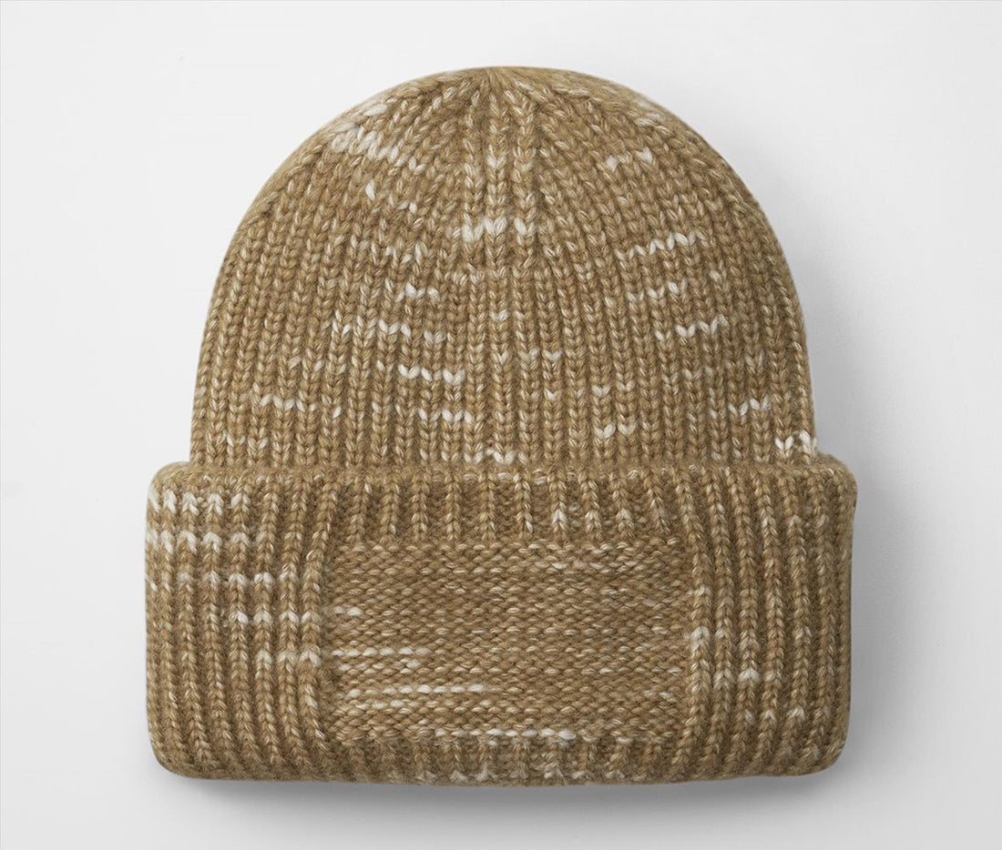 Beechfield Chunky Knitted Patch Beanie
