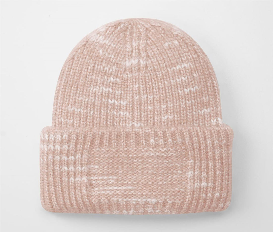 Beechfield Chunky Knitted Patch Beanie