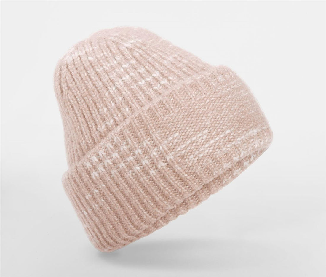 Beechfield Chunky Knitted Patch Beanie
