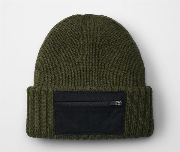 Zip Patch Beanie