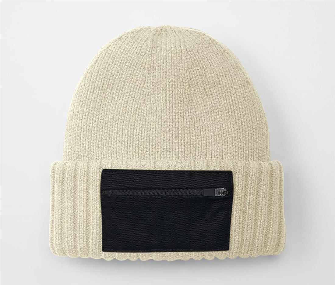 Beechfield Zip Patch Beanie