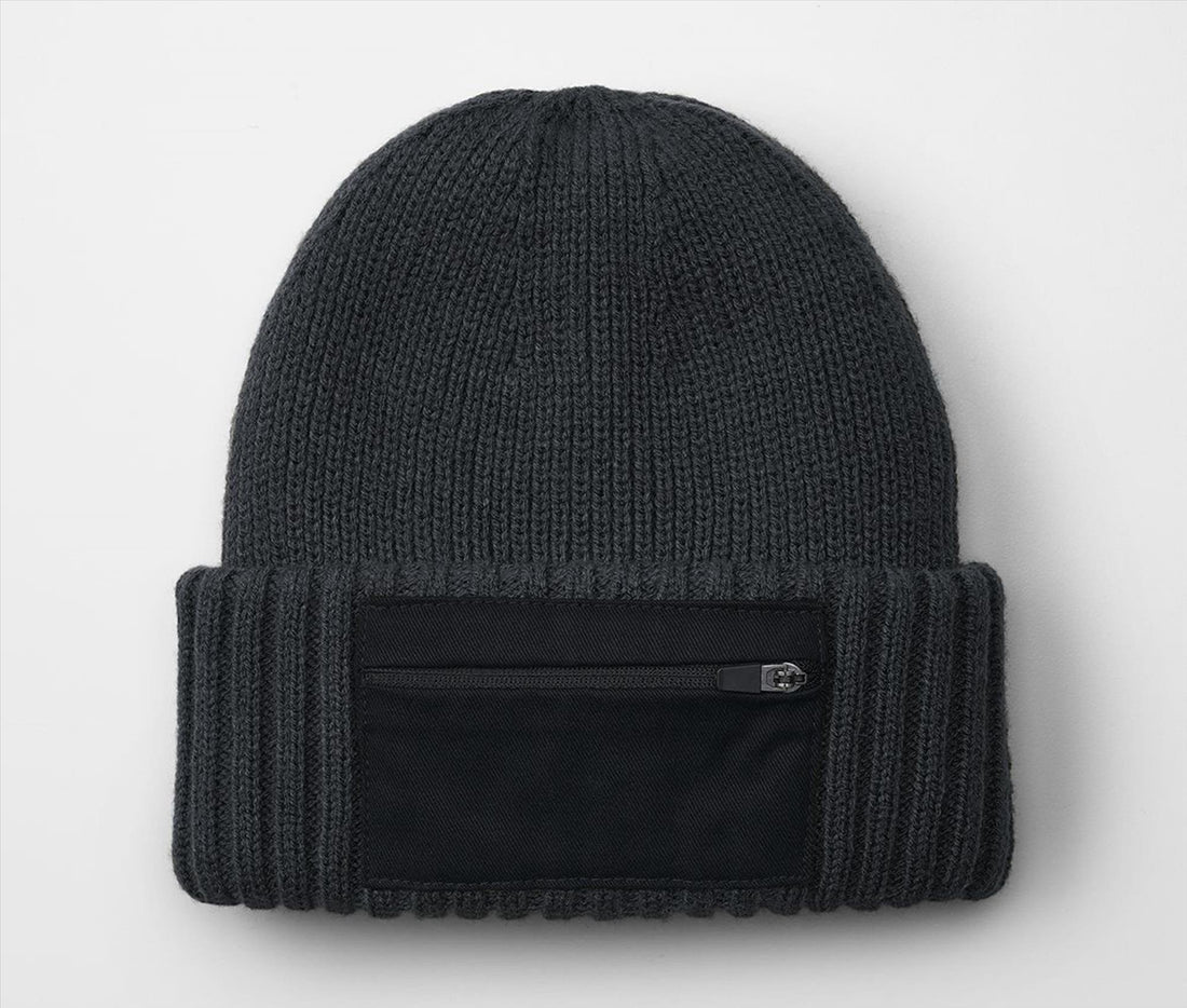 Beechfield Zip Patch Beanie