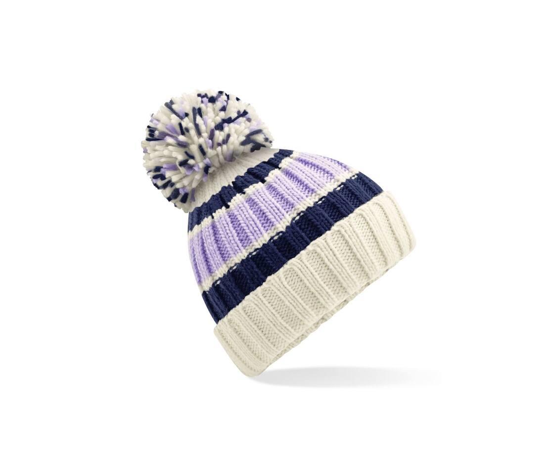 Beechfield Hygge Striped Beanie