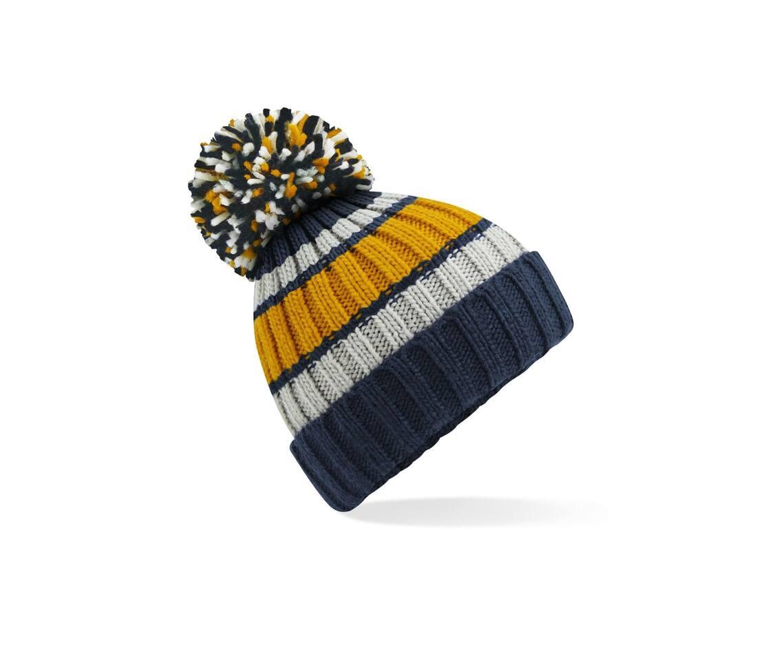 Beechfield Hygge Striped Beanie