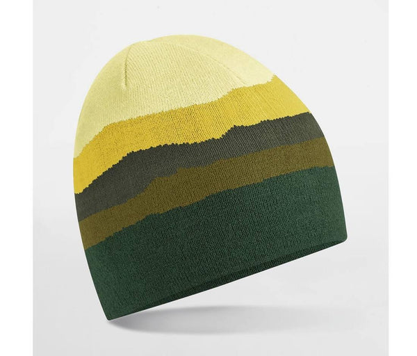 Moutain Peaks Pull On Beanie