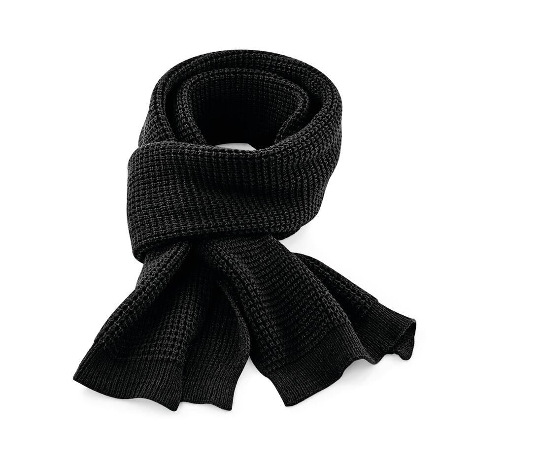 Beechfield Classic Waffle Knit Scarf