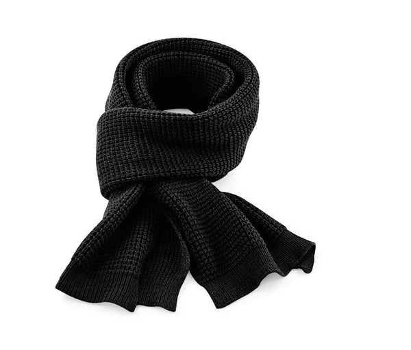 Classic Waffle Knit Scarf