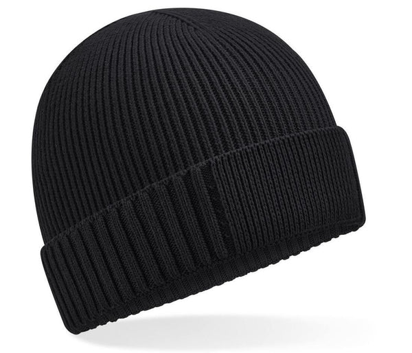 Organic Cotton Engineered Patch Beanie