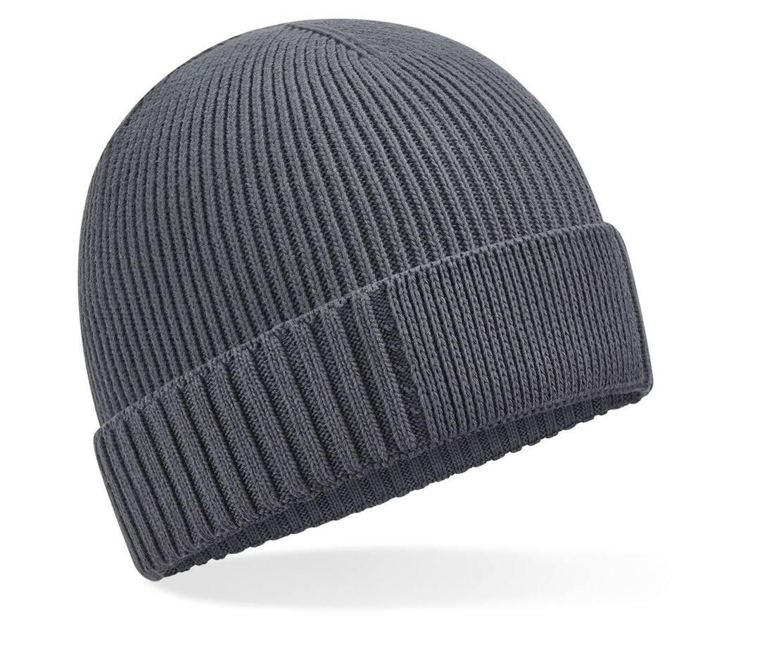 Beechfield Organic Cotton Engineered Patch Beanie