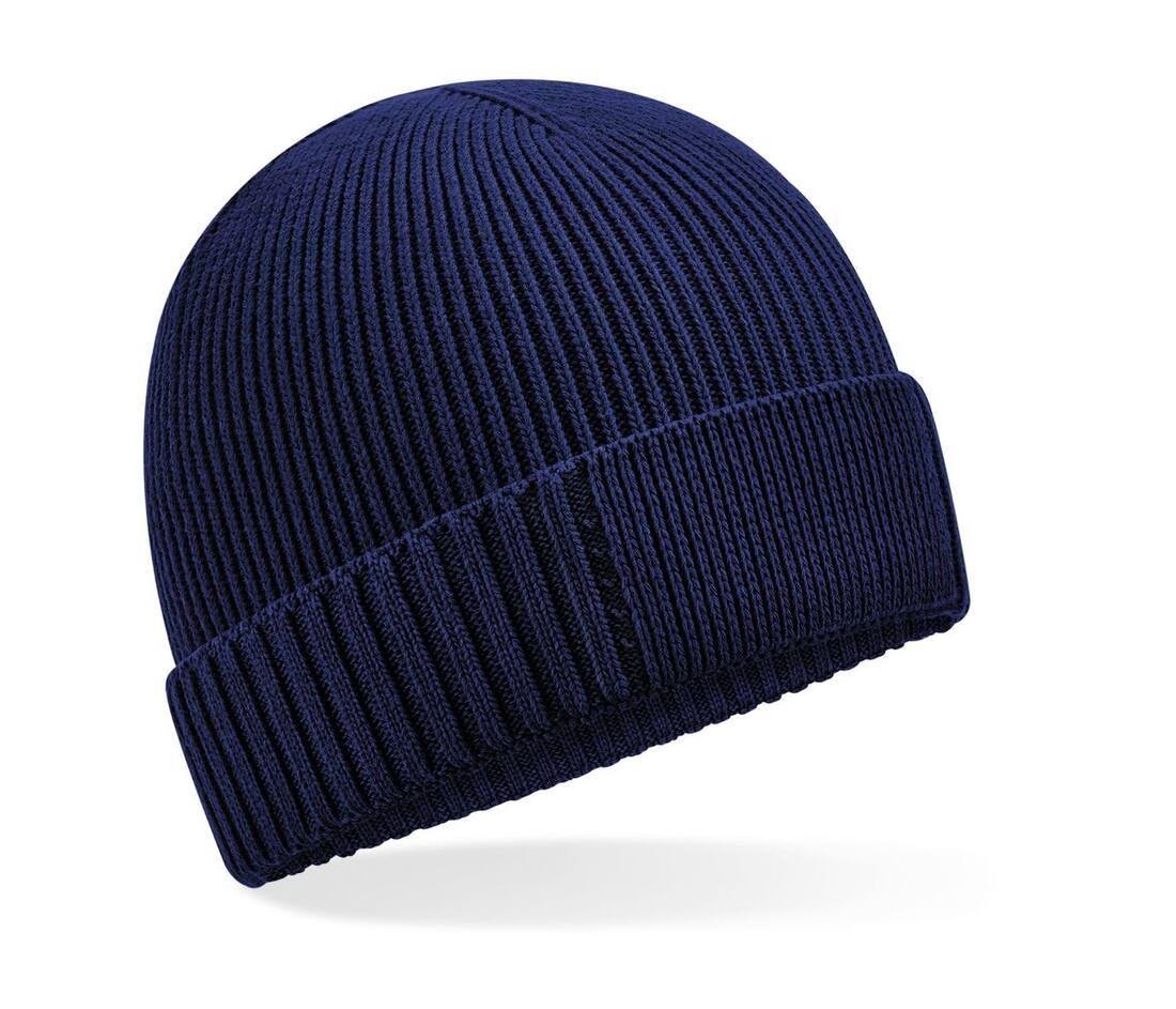 Beechfield Organic Cotton Engineered Patch Beanie
