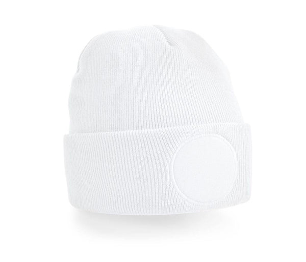 Circular Patch Beanie