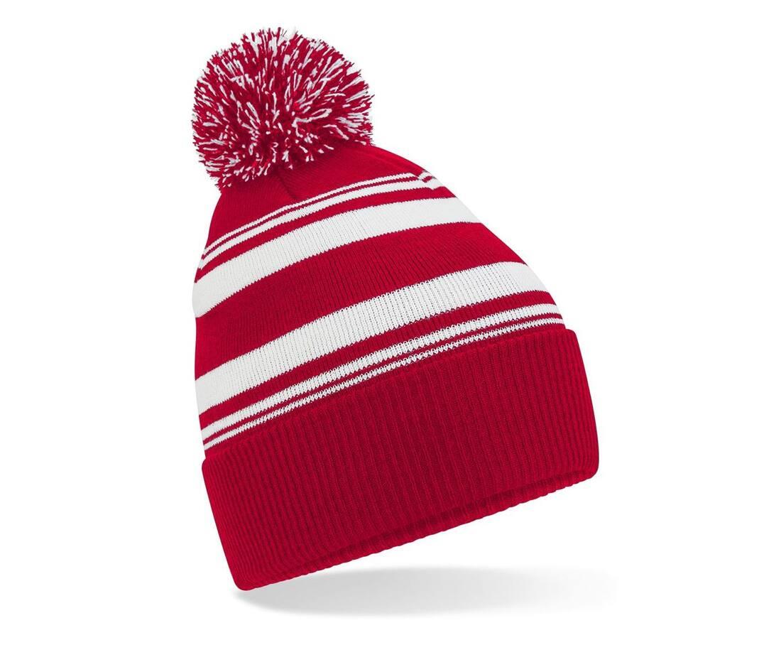 Beechfield Striped Fan Beanie