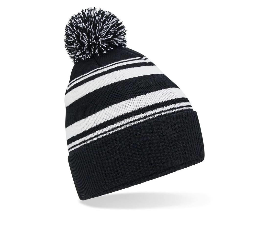 Beechfield Striped Fan Beanie