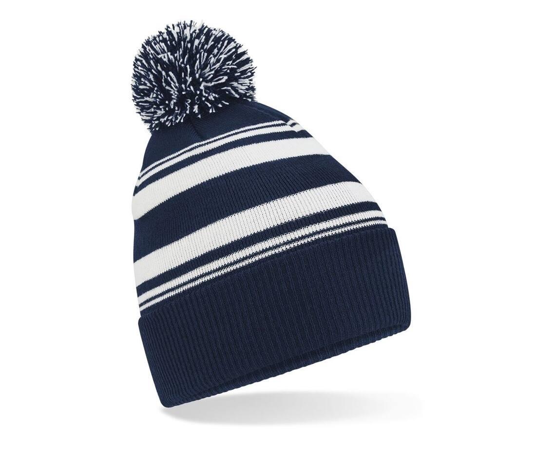 Beechfield Striped Fan Beanie