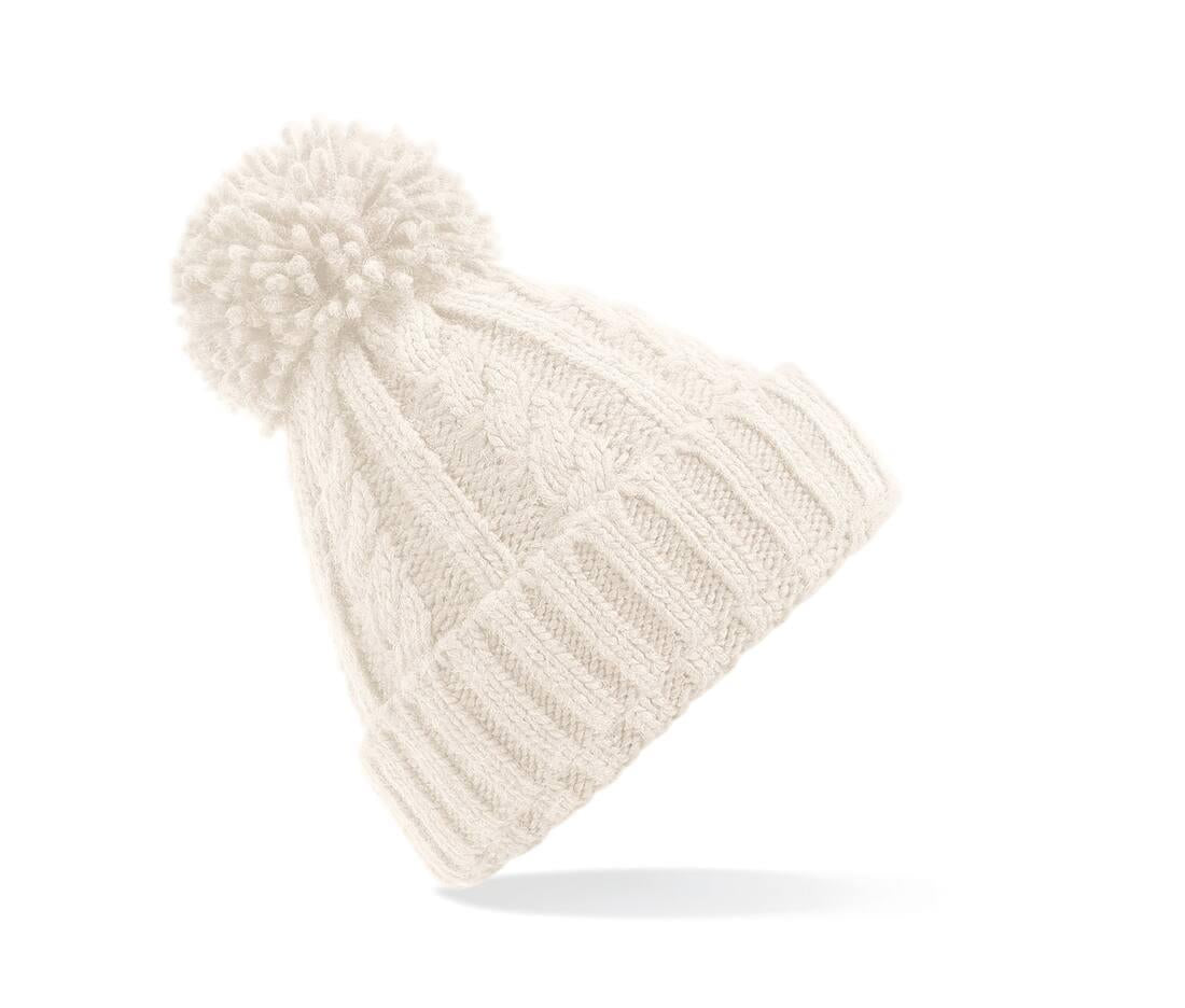 Beechfield Cable Knit Melange Beanie