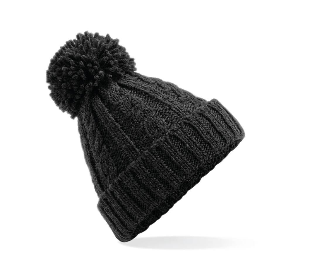 Beechfield Cable Knit Melange Beanie