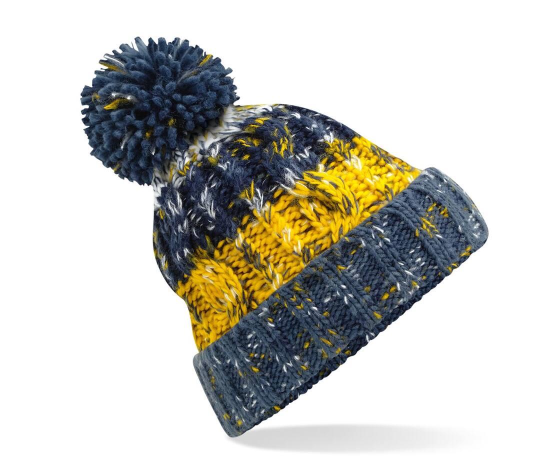 Beechfield Corkscrew Pom Pom Beanie