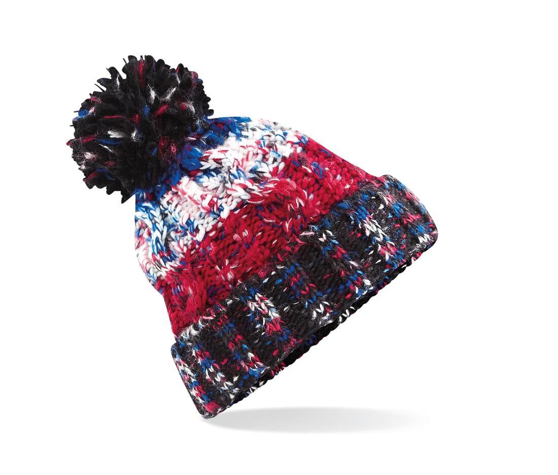 Beechfield Corkscrew Pom Pom Beanie