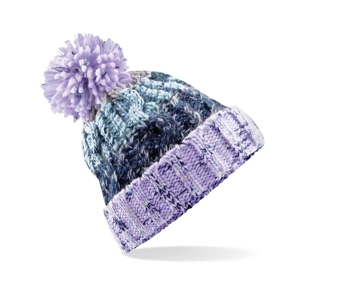 Beechfield Corkscrew Pom Pom Beanie