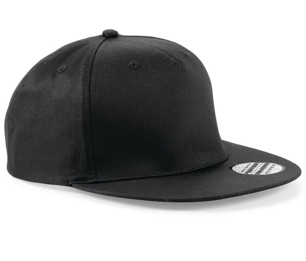 Beechfield 5 Panel Snapback Rapper Cap