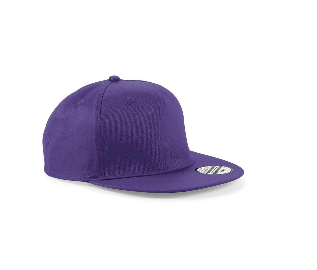 Beechfield 5 Panel Snapback Rapper Cap