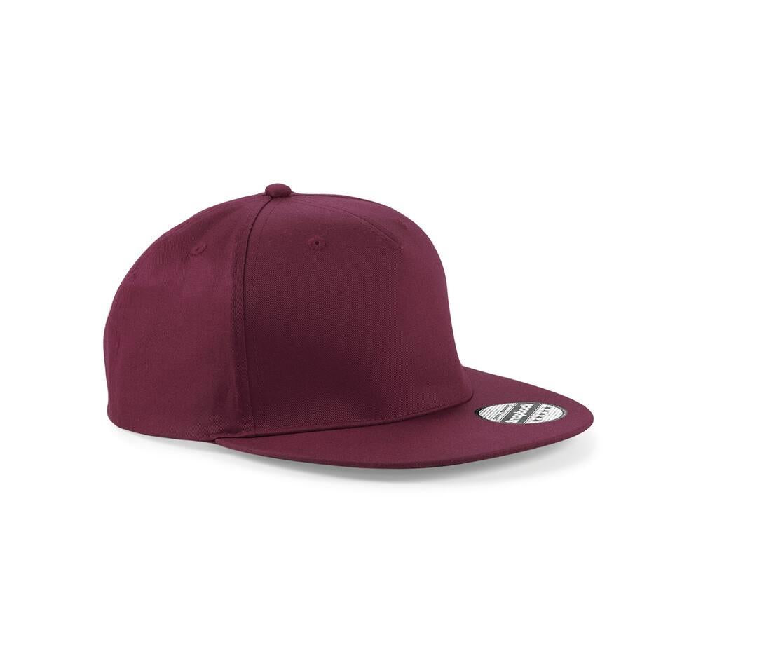 Beechfield 5 Panel Snapback Rapper Cap