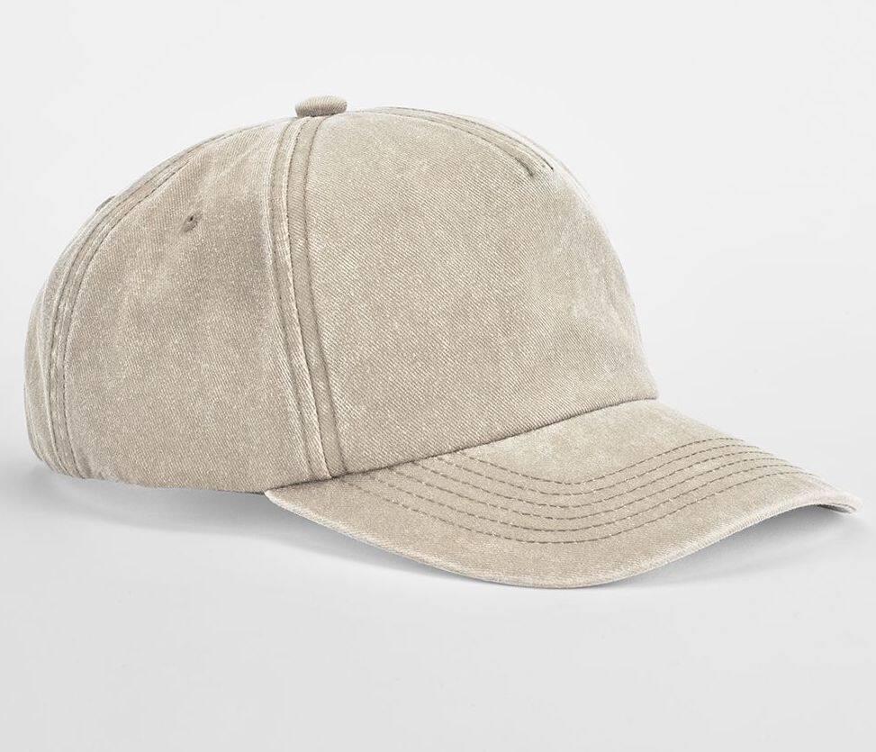 Beechfield Relaxed 5 Panel Vintage Cap