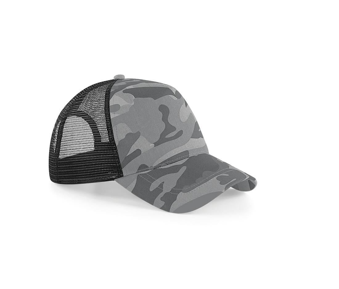 Beechfield Camo Snapback Trucker