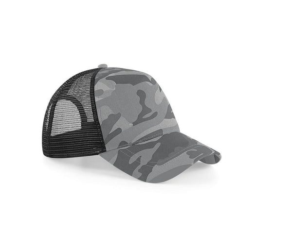 Beechfield Camo Snapback Trucker