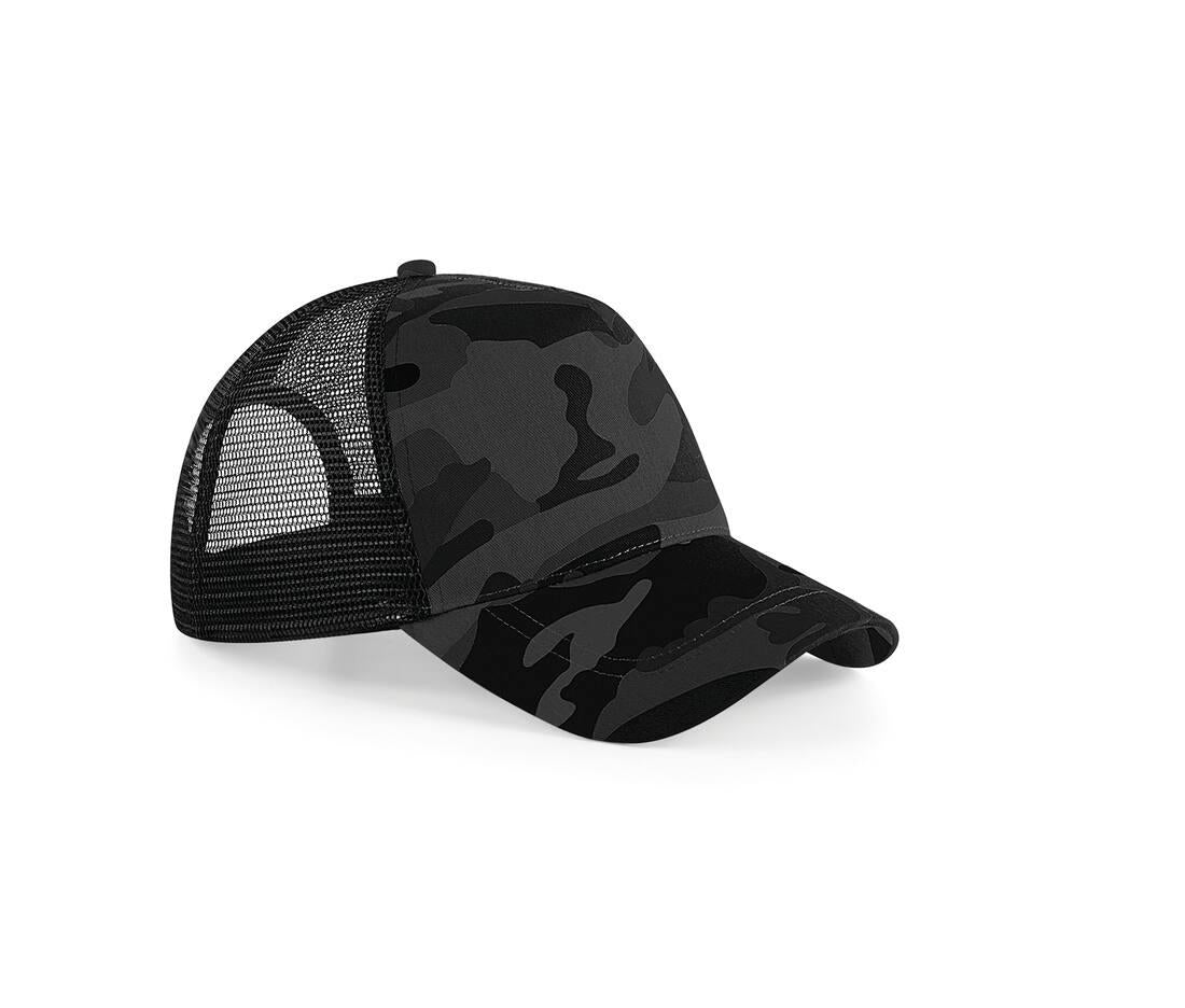 Beechfield Camo Snapback Trucker