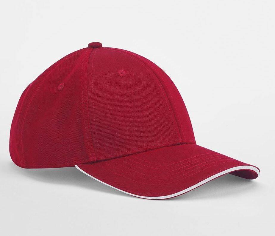 Beechfield Earthaware® Classic Organic Cotton 6 Panel Cap - Sandwich Peak