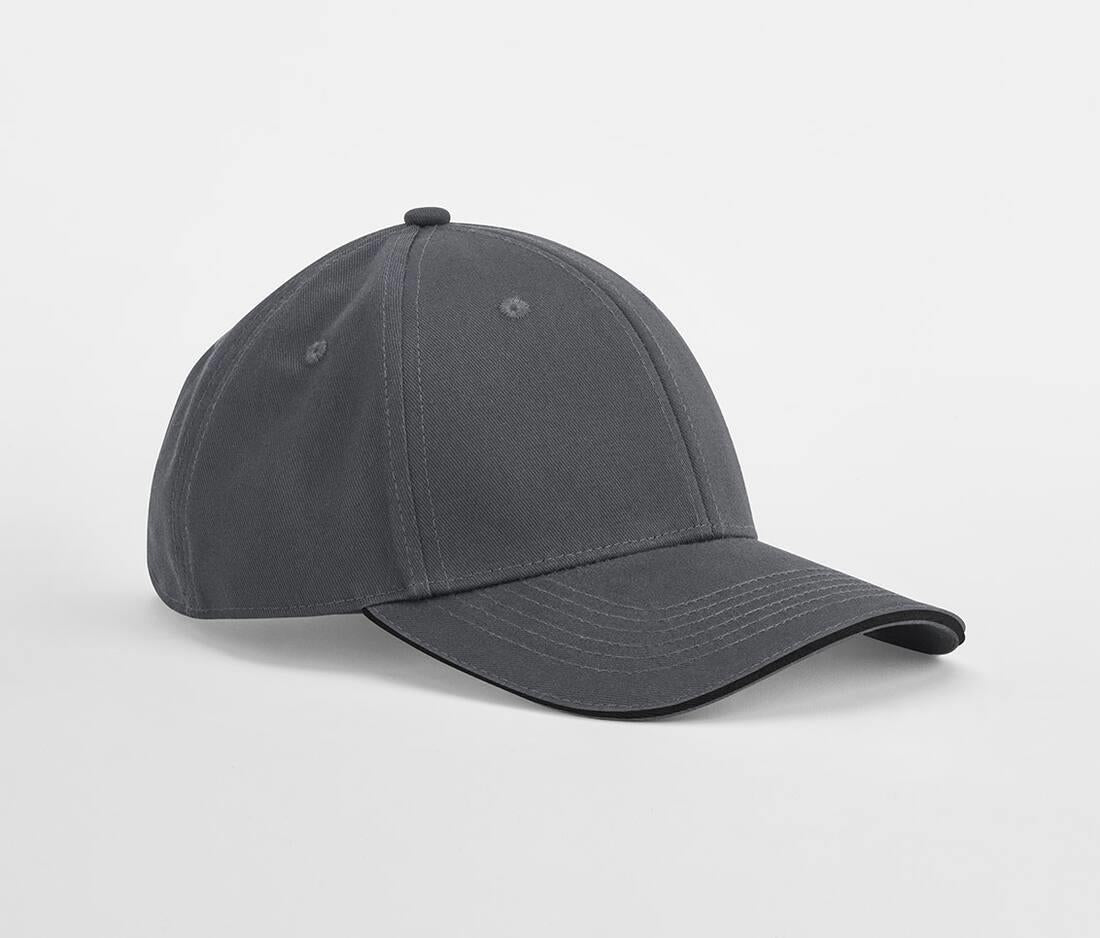 Beechfield Earthaware® Classic Organic Cotton 6 Panel Cap - Sandwich Peak