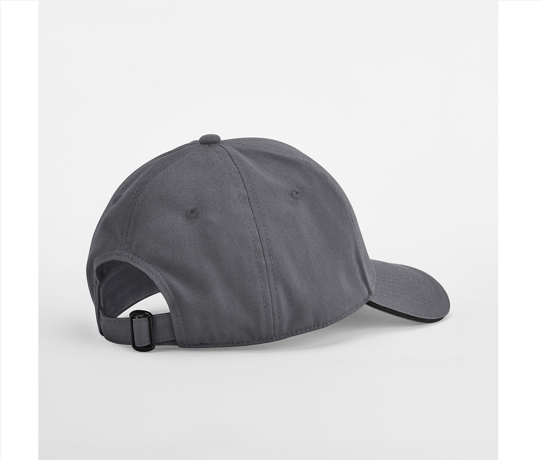 Beechfield Earthaware® Classic Organic Cotton 5 Panel Cap - Sandwich Peak