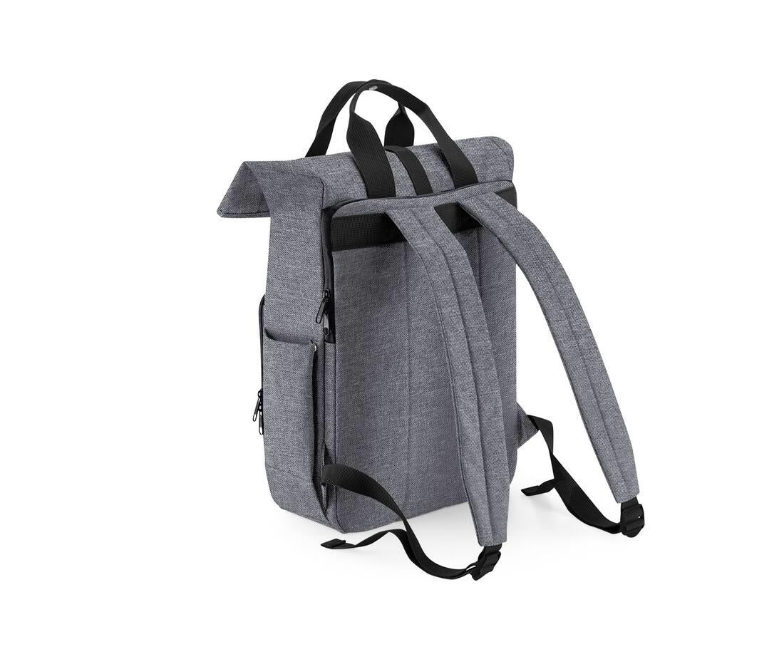 Bag Base Recycled Twin Handle Roll-top Laptop Backpack
