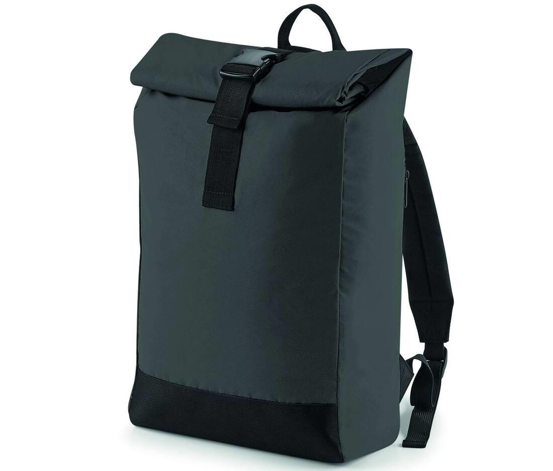 Bag Base Reflective Roll-top Backpack