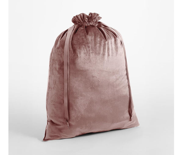 Velvet Giftbag With Ribbon Drawstring