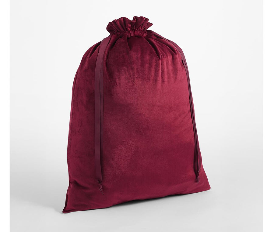 Velvet Giftbag With Ribbon Drawstring