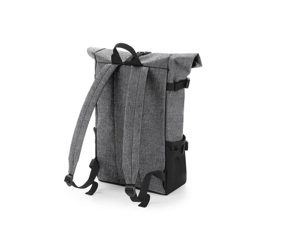 Block Roll-top Backpack