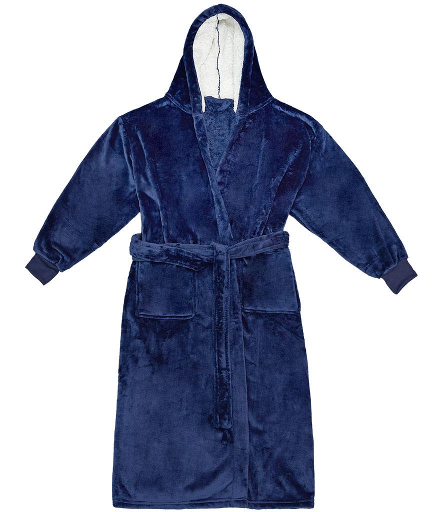 Unisex Hooded Cuffed Robe