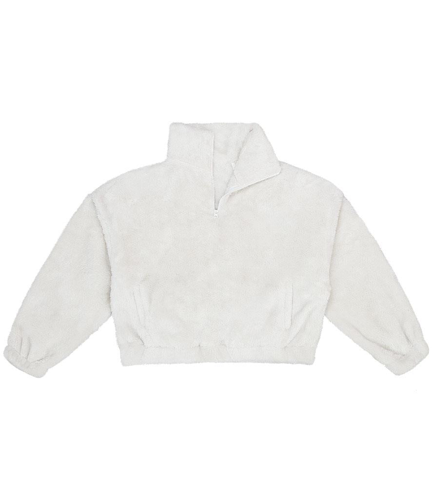 Ladies Fluffy 1/4 Zip Fleece